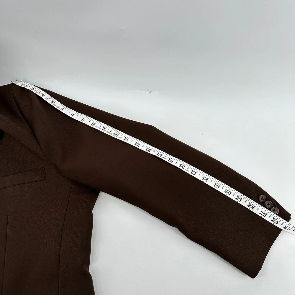 Levi's Action Suit Blazer Mens 46-48R Brown Vintage Sport Coat Retro Vintage